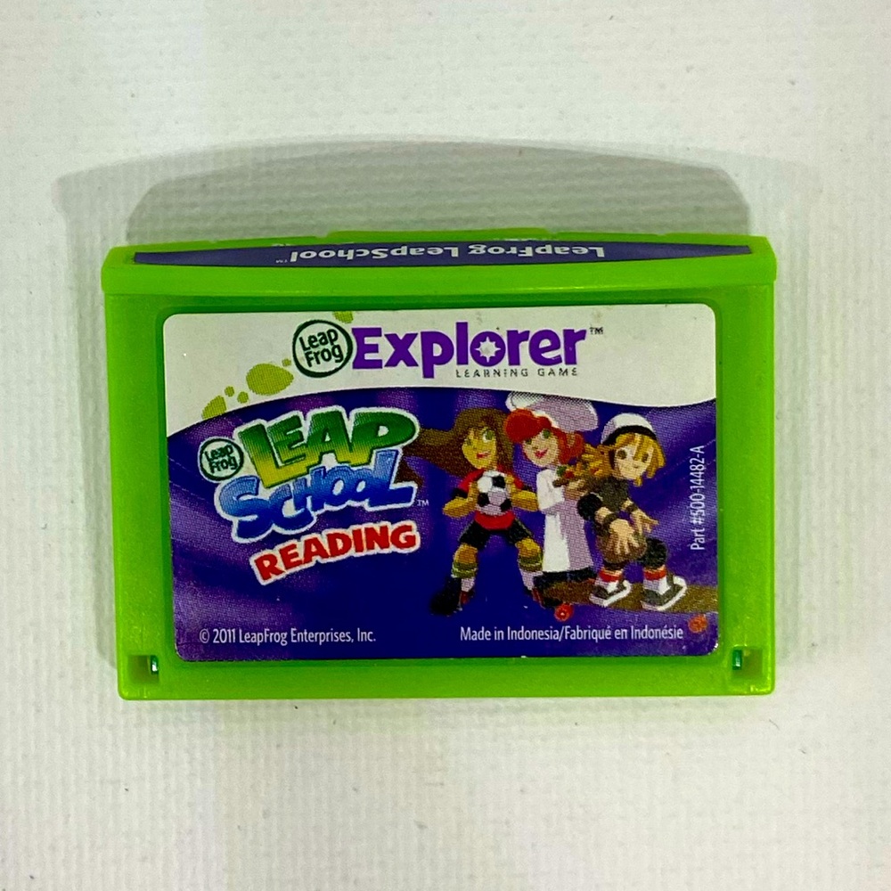 Leapfrog Explorer Pad Learning Game Leap School Reading L12